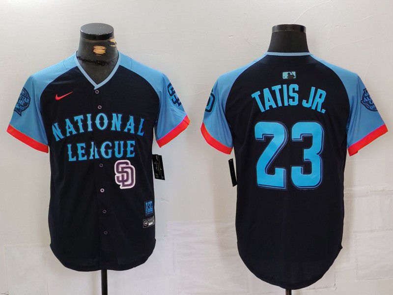 Men San Diego Padres #23 Tatis jr Blue All star 2024 Nike MLB Jersey style 6->san diego padres->MLB Jersey